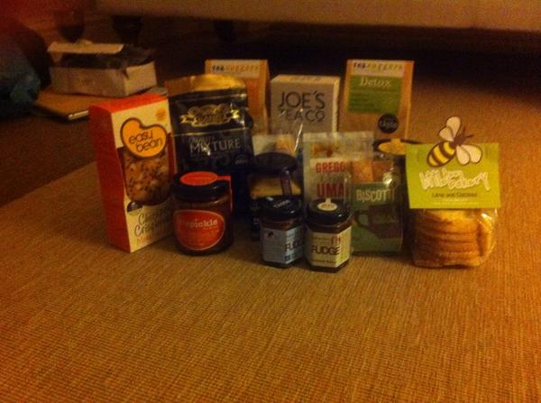 mrskittycook's tweet photo. Tasty treats thanks @ArtisanFoodClub http://t.co/CwYk8EmnOu