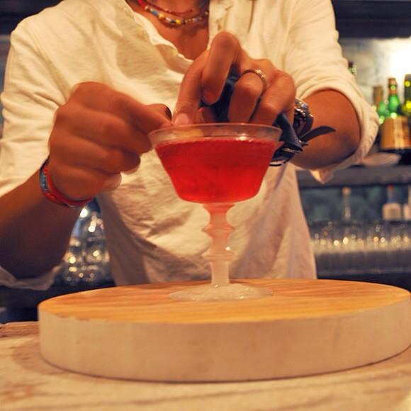 Go up to boogie down. Come visit our upstairs cocktail lounge and let us make you something extra special 😉