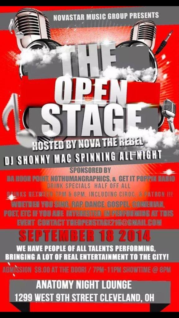 Come see @GIce216 TONIGHT @AnatomyClevelnd! #supportCLE