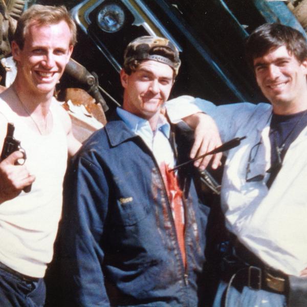RootsDigital's tweet photo. Chris Ingvordsen, Bob Gosse & Mike Spiller: Blue Vengeance. #rootsdigital #tbt #throwbackthursday #tarpitthemovie http://t.co/sQkGqAj8um