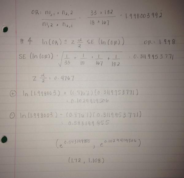 DevElise's tweet image. cause I&apos;ll really be bustin out paper to compute confidence intervals and odds ratios with my patients. #uselessclass
