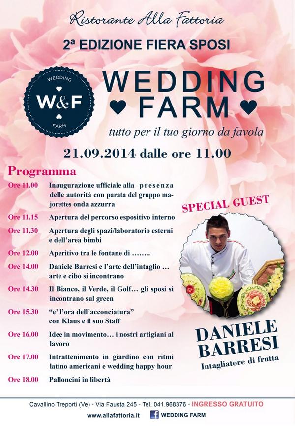 RVG_Eventi's tweet photo. Tutto lo staff di #WeddingFarm, insieme a Paola e Luciana vi aspettano domenica 21 sett. Non mancate http://t.co/yWGG4Valap