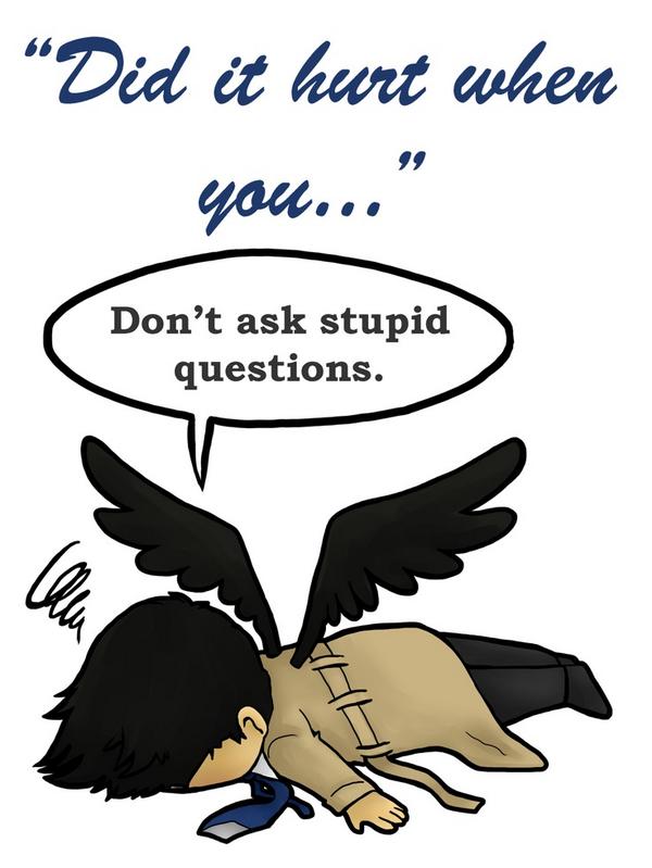 carystiel's tweet photo. #6YearsOfCastiel #DontAskStupidQuestions http://t.co/ZWjt3dJsuN