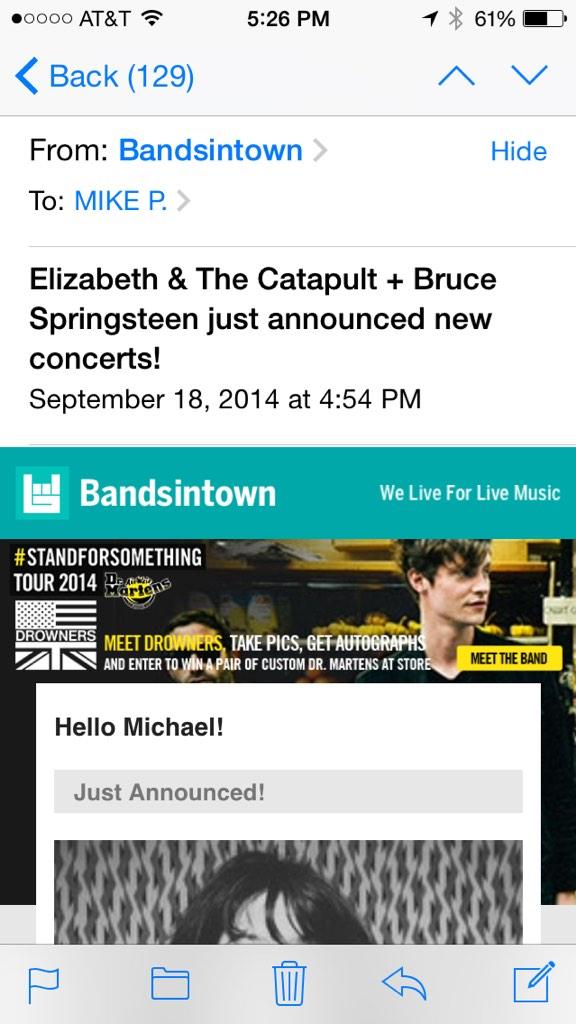 50showsat50's tweet photo. Love this subject line. They both COULD share a stage. @thecatapult #Nicebill http://t.co/2iyIPczoMk