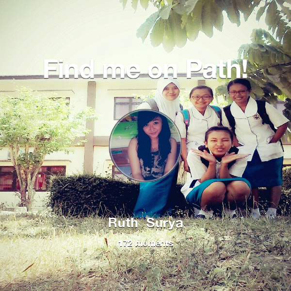 Regananda11's tweet photo. I've shared 172 memories with my friends on #Path - see them now at http://t.co/WtHCp5CfIU! #thepersonalnetwork http://t.co/419n8KDWKK
