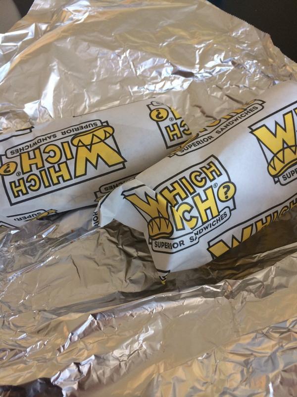 JLydenberg's tweet photo. Thank you @ZootedDelivery for bringing me @whichwich when I'm sick, love it! http://t.co/WId8pef7B3