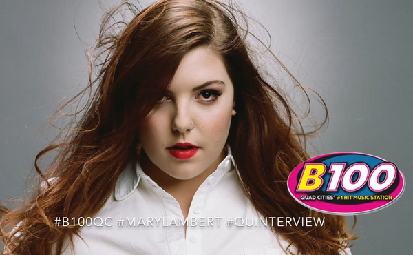 B100QC's tweet photo. #Quinterview of @marylambertsing with @noahonair & @OliviaRadio.
Her AMAZING story here:
http://t.co/WXMIon0eBJ http://t.co/SiP8bBh7JI