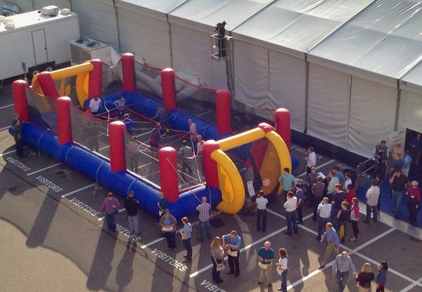 ABanas's tweet photo. Who's up for a game? #AllianzSoars http://t.co/zaG80PMo3L