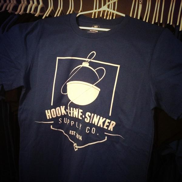 HookSupply's tweet photo. T-SHIRTS have arrived! Orders yours online at http://t.co/ncH7s2FyiA #PEI #HookLineSinker #Eastcoast http://t.co/BThLGZvSWM