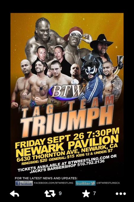 We're getting the band back together.... Fri, Sept26 see ME back with my original tag team for the 1st<a href="/tag/livonsunday"class="tags"><span>#livonsunday</span></a><a href="/tag/rmcweekend"class="tags"><span>#rmcweekend</span></a>