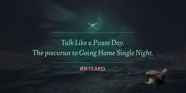 #TalkLikeAPirateDay has consequences. Here’s one of them. #NTLAPD