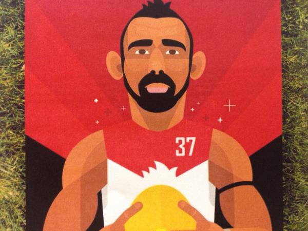 Well done little brother on 350 games, turn it on tonight !!!  @adamroy37 <a href="/sydneyswans/">Sydney Swans</a> #alltimegreat
