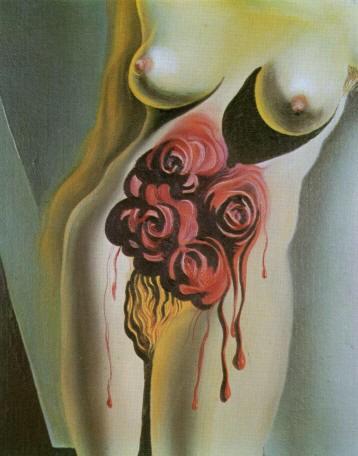 PANDORA999's tweet photo. 'Alas, that the torn heart can bleed, but not forget!' ~ P.B Shelley
#PoetQuote
#Art: Bleeding Roses, #Dali http://t.co/ugpDvOLTzf