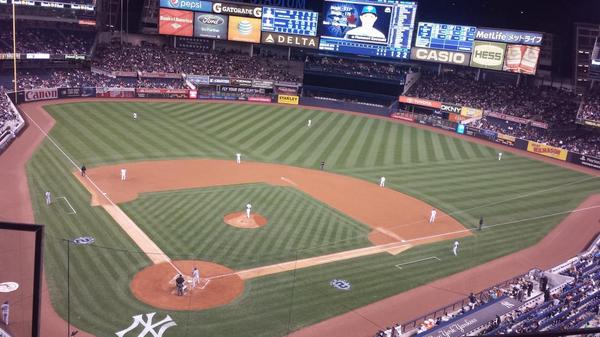 Big night at Yankee stadium. Smack one Kawasaki! #BlueJays