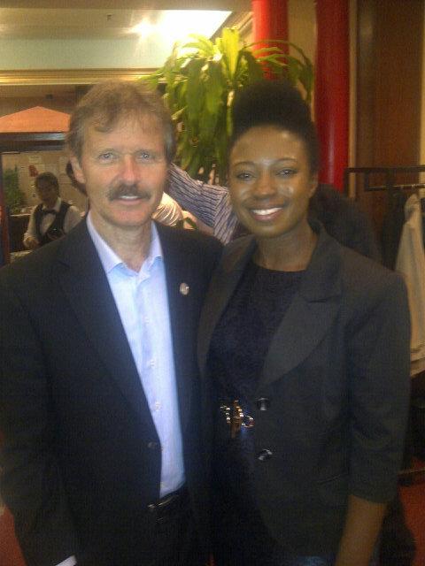 torontolabour's tweet image. #UARR Awards dinner -Rosemary Powell + John Cartwright both going to NYC on weekend for #PeoplesClimateMarch