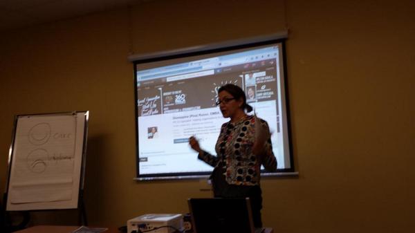 CultureLinkTO's tweet photo. Thanks @PinaRussoM for coming to talk about #multicultual #digitalmarketing for reaching out to #hispanic community http://t.co/WLkNMTdQRu
