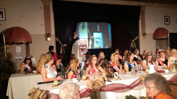 Sharon_Grose's tweet photo. #queens of #furrow  #barrie 28 competitors at #crowning #banquet #ipm2014 #ipmandRE #simcoecountyIPM #ontag http://t.co/NBGuTcLHnJ