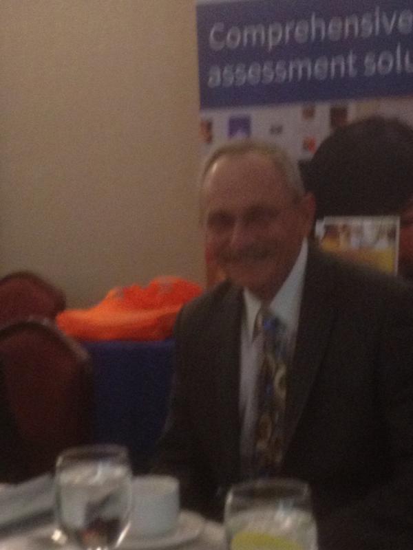 DrCascadden's tweet photo. Nate Greenberg honoring dr Barry at neass. @ nhsaa http://t.co/fwRxeVRfa0