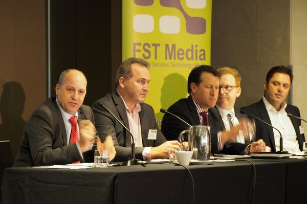 FSTMedia's tweet photo. Great line-up for the Payments Innovation Panel featuring @WestpacPacific @BOQ @ACI_Worldwide @GECapitalAus #FSTPAY http://t.co/9y31XDk9a4