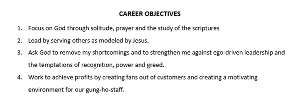 CRLU1971's tweet photo. The career objectives from our speaker @RhonnieSmith #CRLU http://t.co/GGvErhiHkZ