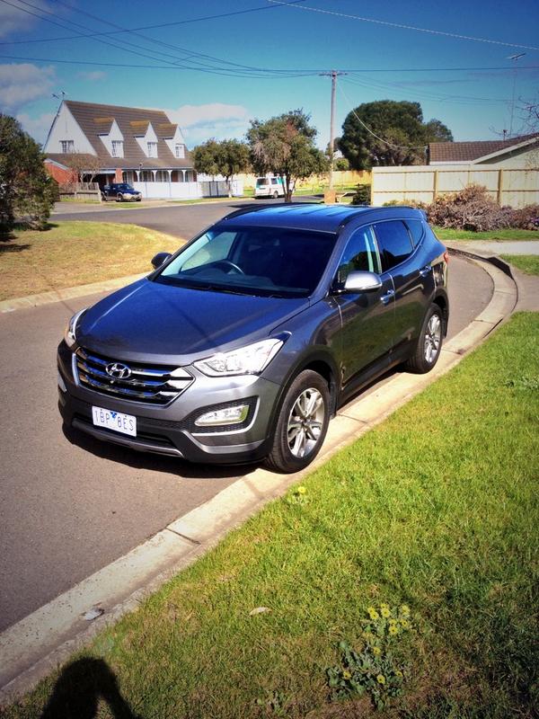 dizzgardiner7's tweet image. Big thanks to @HyundaiAus for the wheels whilst I&apos;m back home.. Awesome car! #bloodhyundai #SantaFe
