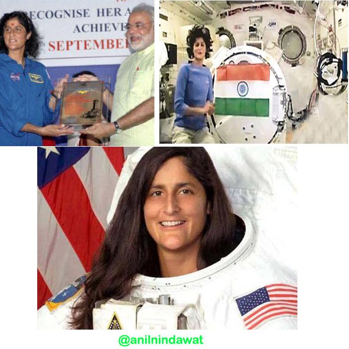 Wishing Sunita Williams, NASA Astronaut a Very Happy Birthday.    