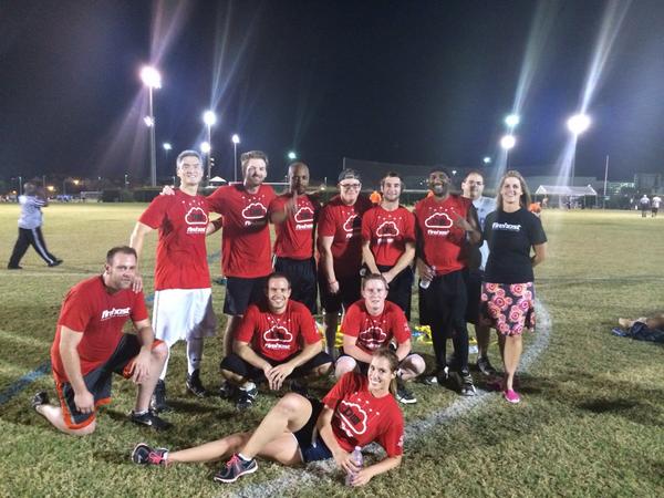 justchristopher's tweet image. Game 2 is done with a win for the #FireHost Flag Football team. Game 3 tomorrow night. Go Heroes! #RichardsonCC