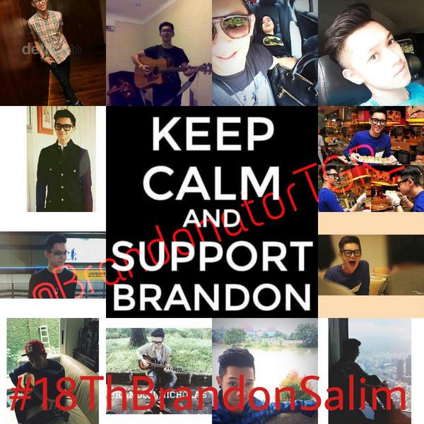 Brandonator_NS's tweet photo. "@BrandonatorTGR_: Spesial buat yg ultah hari ini :) Kita dedikasi kan buatmu @brandonicholas ;;) #18ThBrandonSalim http://t.co/Gda1Ws5Det"