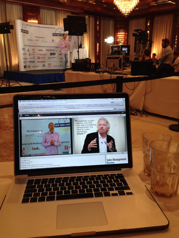 #WSU14 <a href="/richardbranson/">Richard Branson</a> <a href="/EugenSimon/">Eugen Simon</a> Everybody can do it the difficult way! MAKE IT SIMPLE!!!