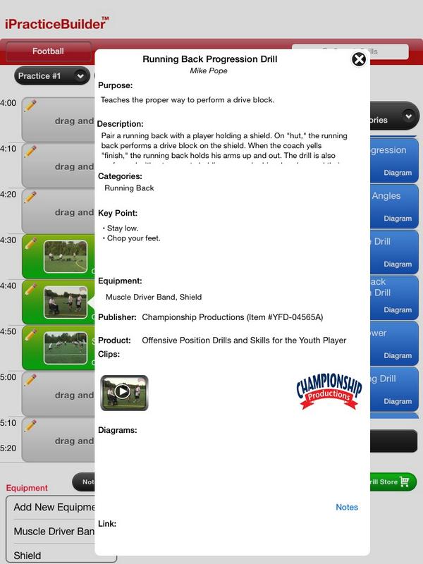 ipracticebuild's tweet photo. Mike Pope Runningback Progression drill #football #youthfootballdrills #coaching #practice #drillinfowindow http://t.co/9Zfdqz5EXK
