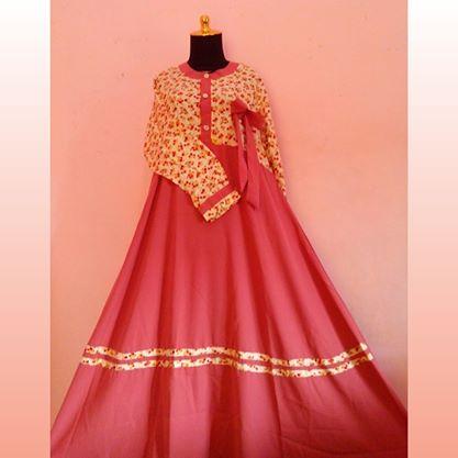 huriyahpartII's tweet photo. ready 1 set. harga 235 rb, gamis umbrella. bergo panjang, bahan wolvish. ready S-XL. order : 7B8BEEE3 / 089638642426 http://t.co/qMFWgYKL2Z
