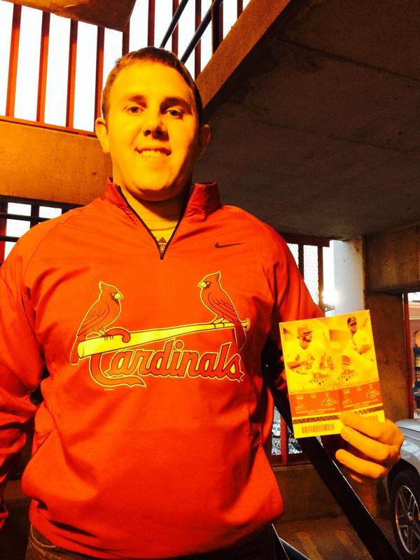 ADornski's tweet photo. Thanks for the tickets @ANDERSCPA #perksofpassing #cpa #gocards http://t.co/UIyApTXyly
