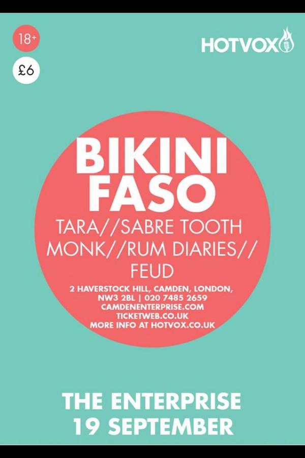 #gig tonight, Camden Enterprise #FF <a href="/feud/">feud</a> RumDiariesUK <a href="/Hot_Vox/">HOT VOX</a>