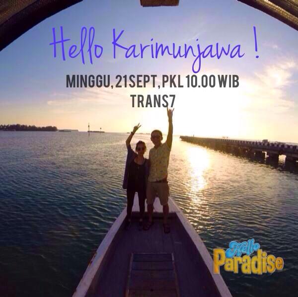 Happy weekend! Yuk liburan ke Karimunjawa! Temukan eksotisme Paradise of Java, Minggu ini, pkl 10.00 WIB <a href="/TRANS7/">TRANS7</a>