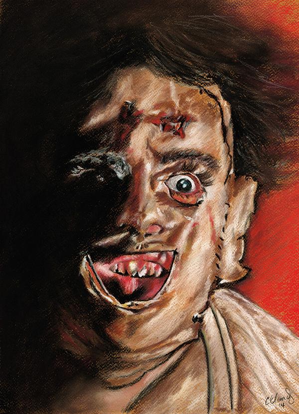 ChantalHandley's tweet photo. 🎃 Now available as Prints 🎃 #Leatherhead & #Belllatrix on @Nuvango http://t.co/ShCrgy1pwq #prints #horror #horrorart http://t.co/iiMP7WEjUe