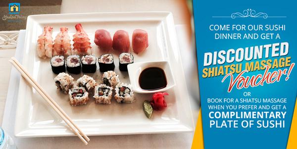 Friday Plan : Sushi Night at Medina Palms comes with another amazing offer!