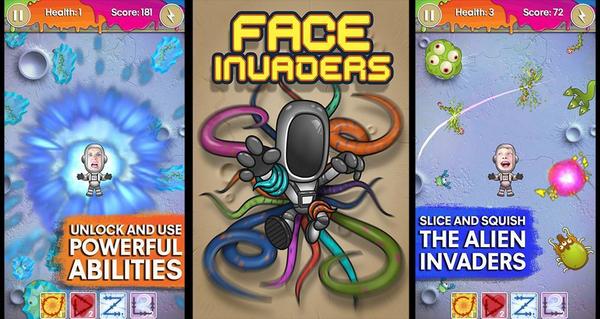 EMammoth's tweet photo. Out now on iOS, Face Invaders puts YOU in the action against evil alien scum! http://t.co/TB83np7rDT
#madewithunity http://t.co/xlGnN5s6Mp