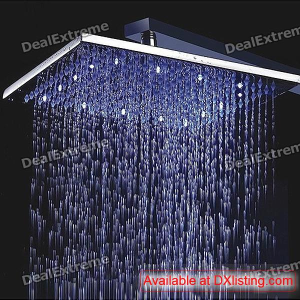 DXListing's tweet image. Shower with a style! Tell your shower temperature by color!
12'' LED Shower head
==&amp;gt; dxlisting.com/home-garden-10…