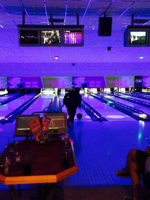 Theloopersbrsfr's tweet photo. Gr8 @TheLoopIHG night out bowling and meal with @TheLoopGLCEA @TheLoopCardiff  last night. @Raphherzog bowling here http://t.co/dIvKr9F9kd
