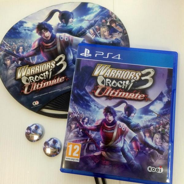 koeitecmoeurope's tweet image. #FreebieFriday RT to win a PS4 copy of #WO3U and goodies before 3PM BST today! #KTfamily