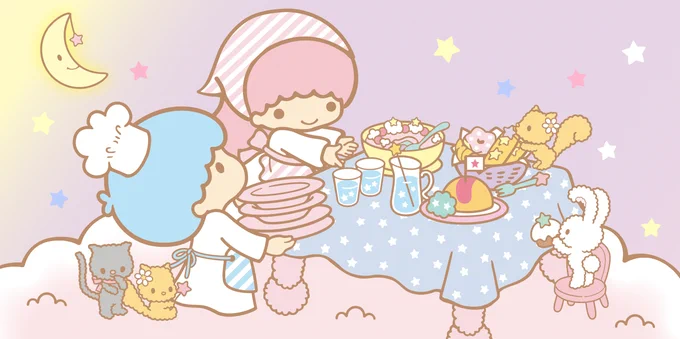 今週は、どんな1週間だったかな? こんやは、動物さんたちとお星さまディナーなの☆ 