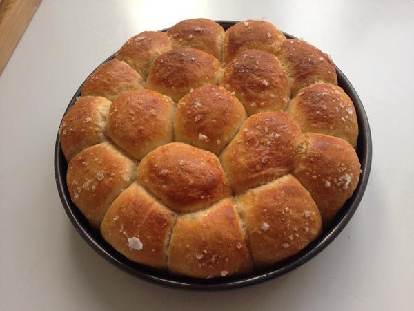 'Pull-apart' hybrid from last night's impromptu BBQ