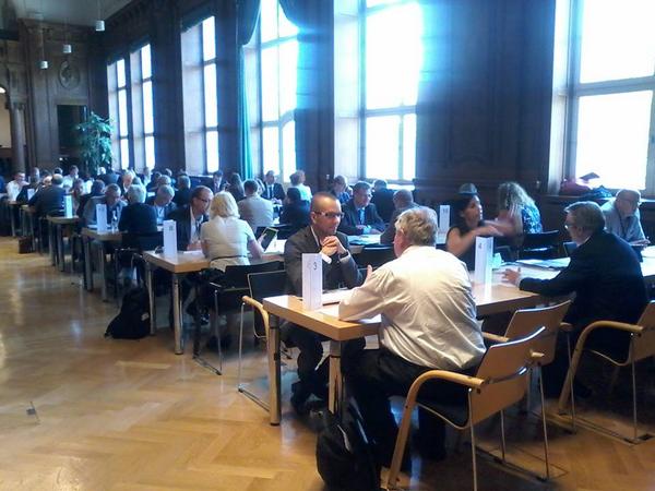 torunTechnoPark's tweet photo. Billateral meetings at #clusterconference2014, looks great :) and wish you fruitful talks! http://t.co/te4277yQiR