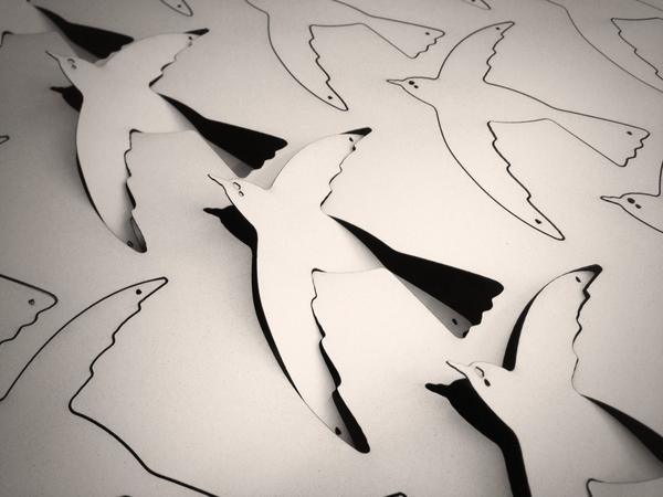 NickSayers's tweet image. Cutting out birds to make a Nightingale lamp shade at @LonghillSchool with Giuseppe @Iozzi. Pretty little tweeters!