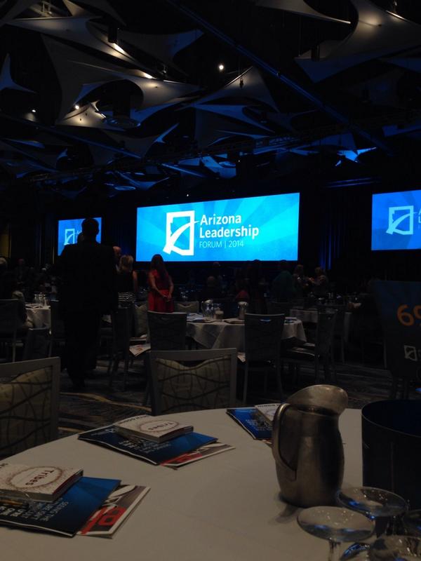 kellisolomkin's tweet image. Good morning Arizona! #AZLeaders2014