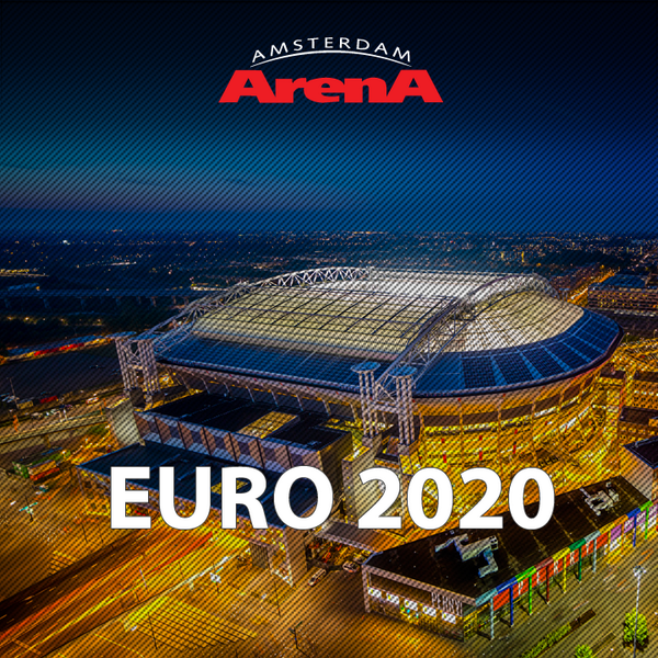 cruijffarena's tweet photo. Vier wedstrijden #EURO2020 in de #AmsterdamArenA http://t.co/zo2OmbOPym