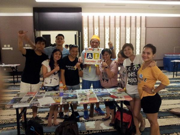 Wooowww..nice result...team work with painting challenge..#swissbelhotelchallenge