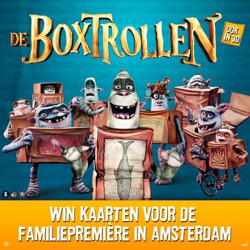 Op 28 september om 11:30 naar de première van De Boxtrollen in Pathe Tuschinski?

RT en maak kans op 4 vrijkaarten!