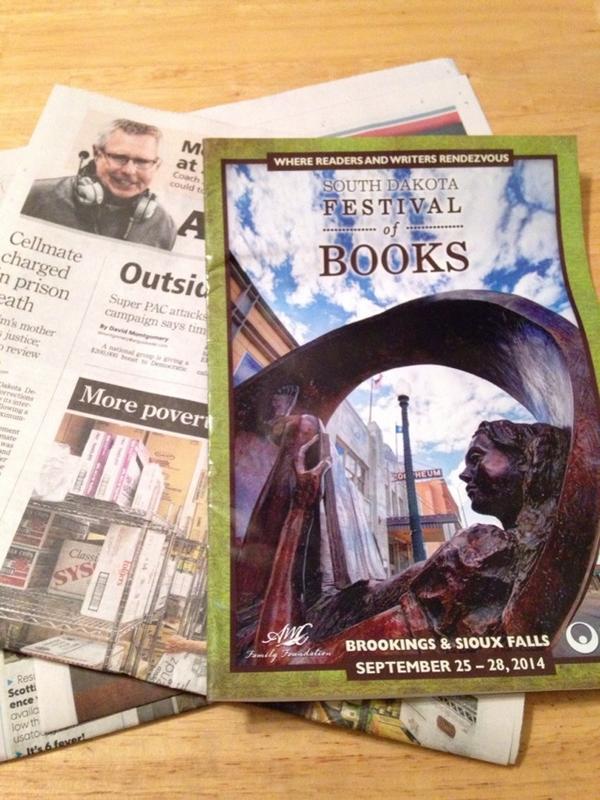 ArgusBooknotes's tweet image. Look what came in today's Argus Leader. Six days and a wake-up ...