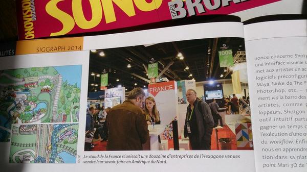 bonjoursiggraph's tweet image. Dossier 7 pages dans @SONOVISION  septembre sur #SIGGRAPH2014  @imagesreseaux @imaginove @Cap_Digital